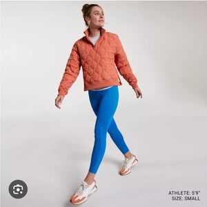 Calia Quilted 1/2 Zip Pullover NWOT